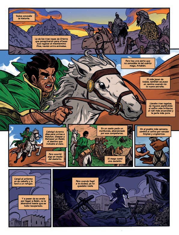 Cómic El cuarto Rey Mago