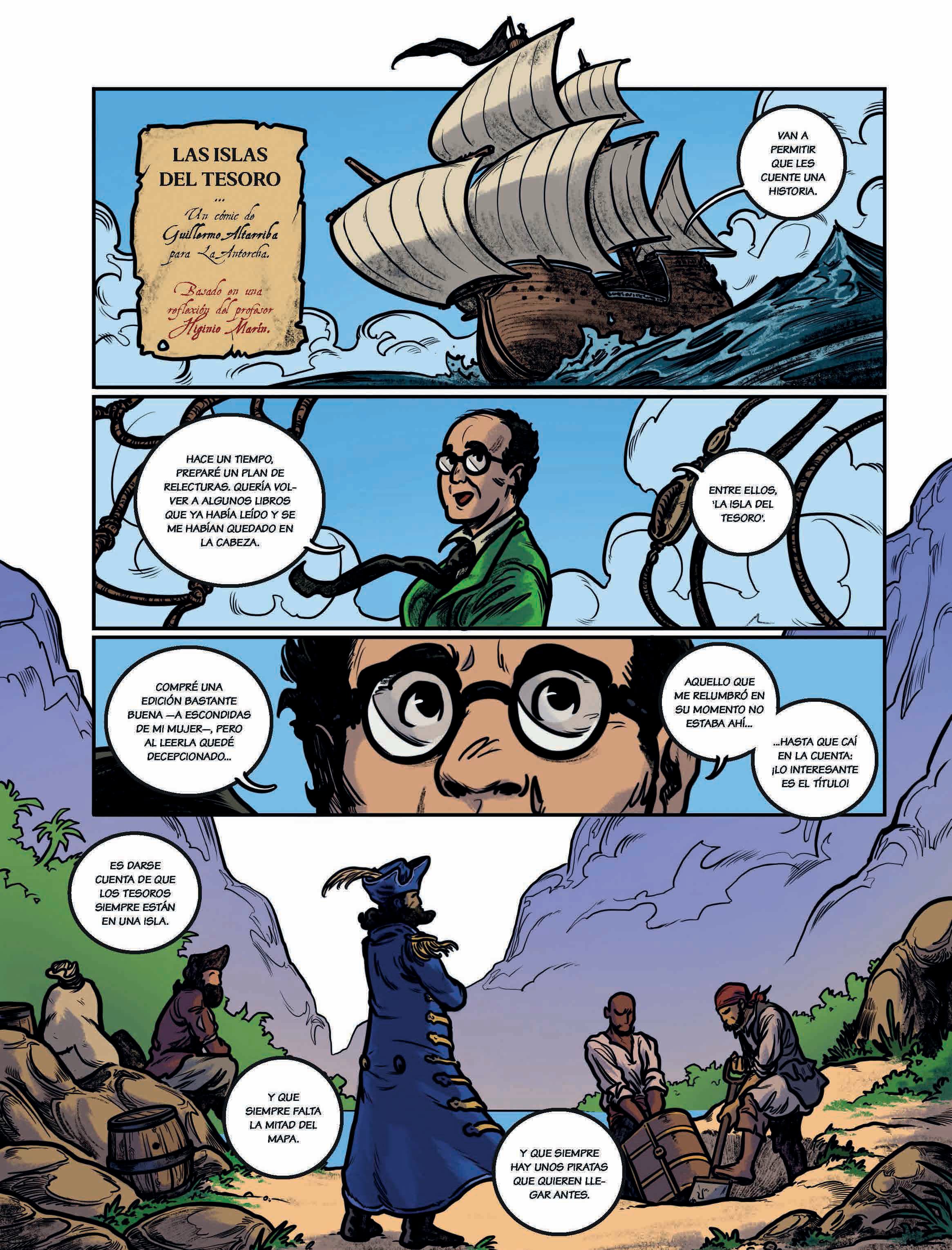 Cómic | La isla del tesoro
